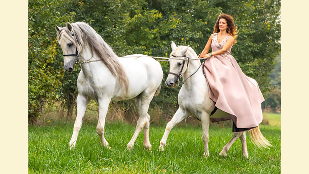 Monta all’amazzone in scena a Fieracavalli