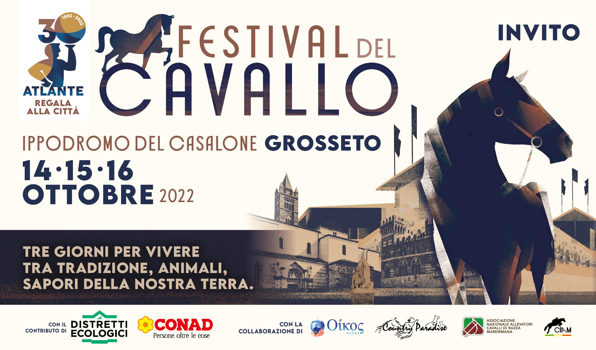Grosseto: al Casalone dal 14 ottobre c’è il Festival del Cavallo
