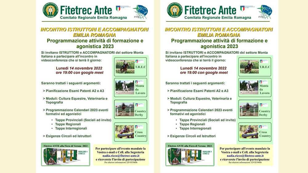 Fitetrec-Ante Emilia Romagna informa…