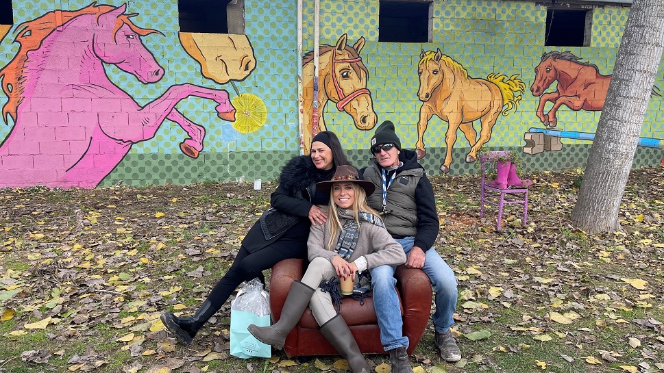 Ermanno Di Girolamo e Barbara DAmico con Alice Lizza 1