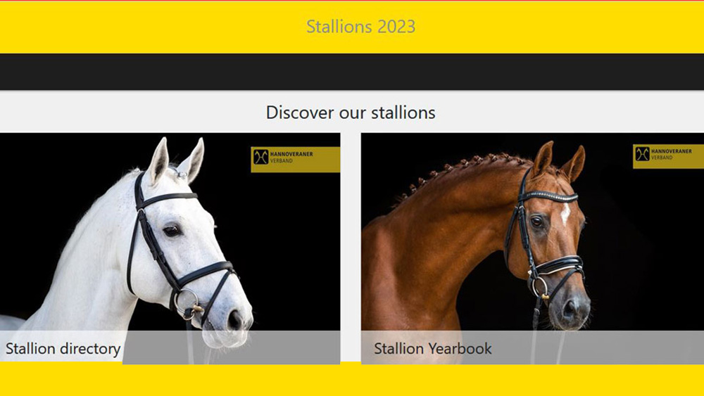 L’Hannoveraner Stallions Yearbook  fa il grande passo