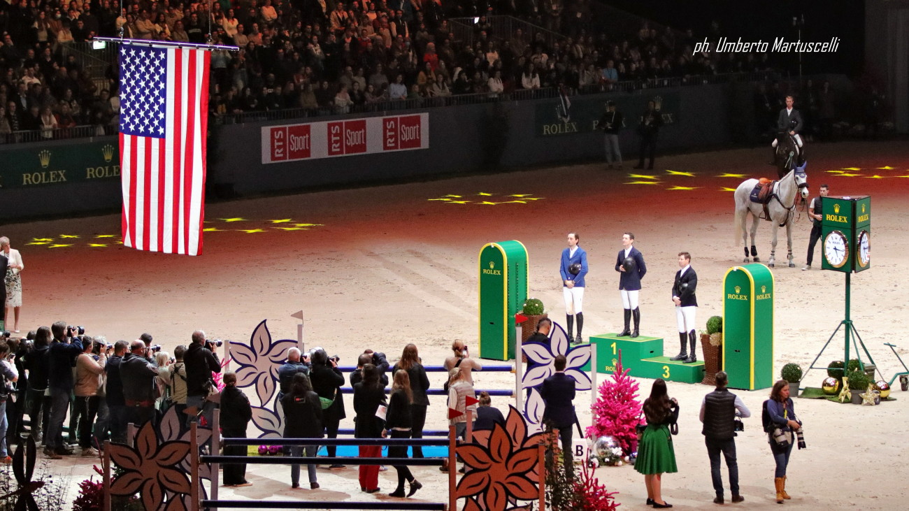 Ginevra: McLain Ward trionfa nel Gran Premio Rolex