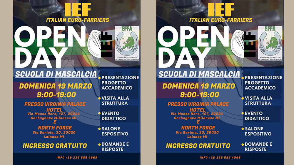 L’open day dell’Italian Euro Farriers