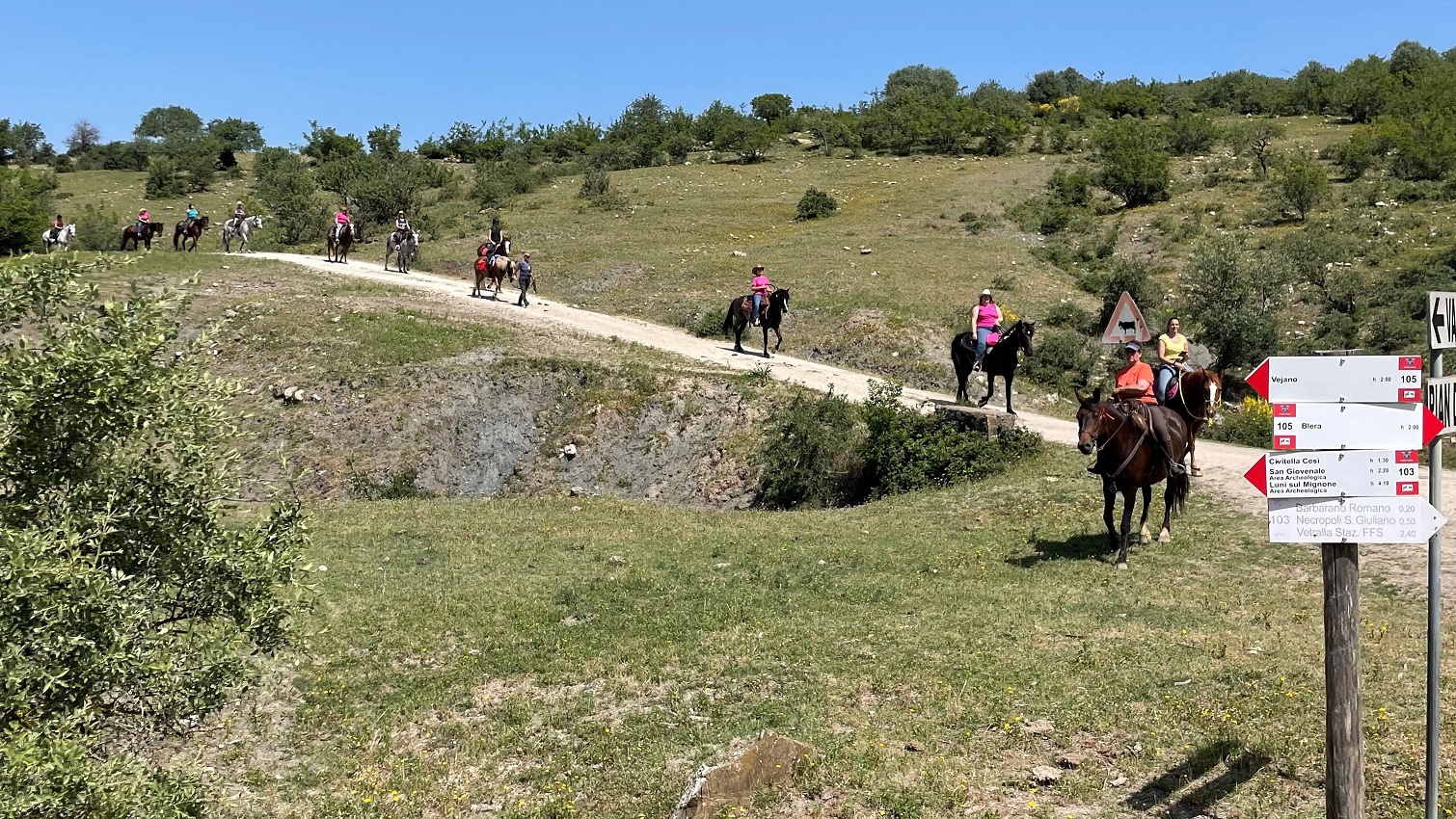 L’Equiraduno in Rosa torna a Civitella Cesi