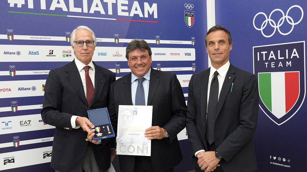 Fitetrec Ante: Franco Amadei Stella d’oro al merito sportivo