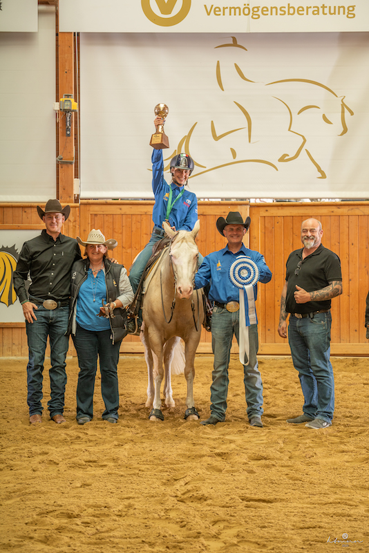 Martina Panizza  Medaglia doro Parareining 2023 Tom Hautmann 