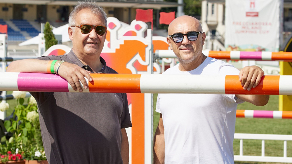 Marco Fusté nel cuore dell’ippodromo Snai di San Siro