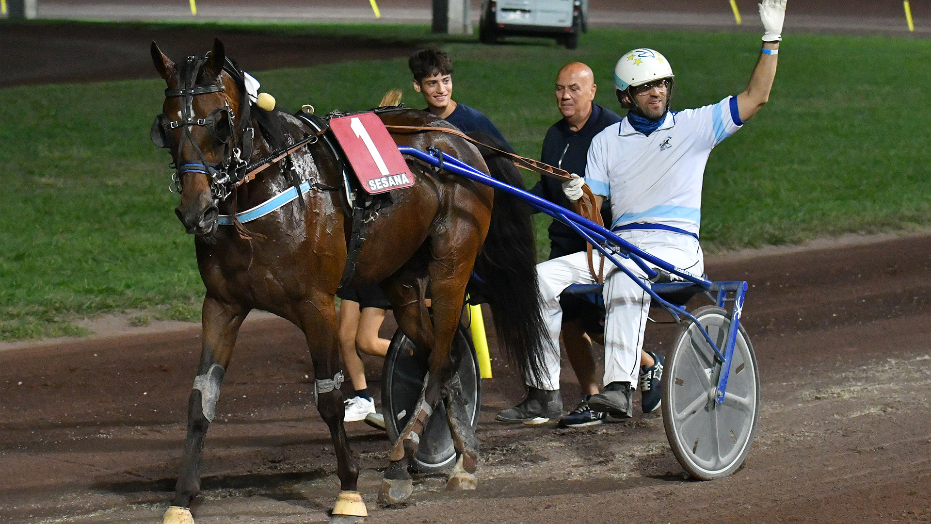 Spettacolo al Sesana con il GP Nello Bellei