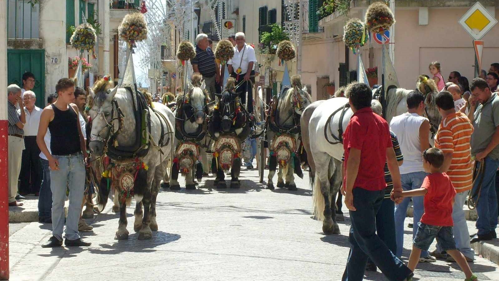 Basilicata: l’attesa di Montescaglioso per i 7 cavalli di San Rocco