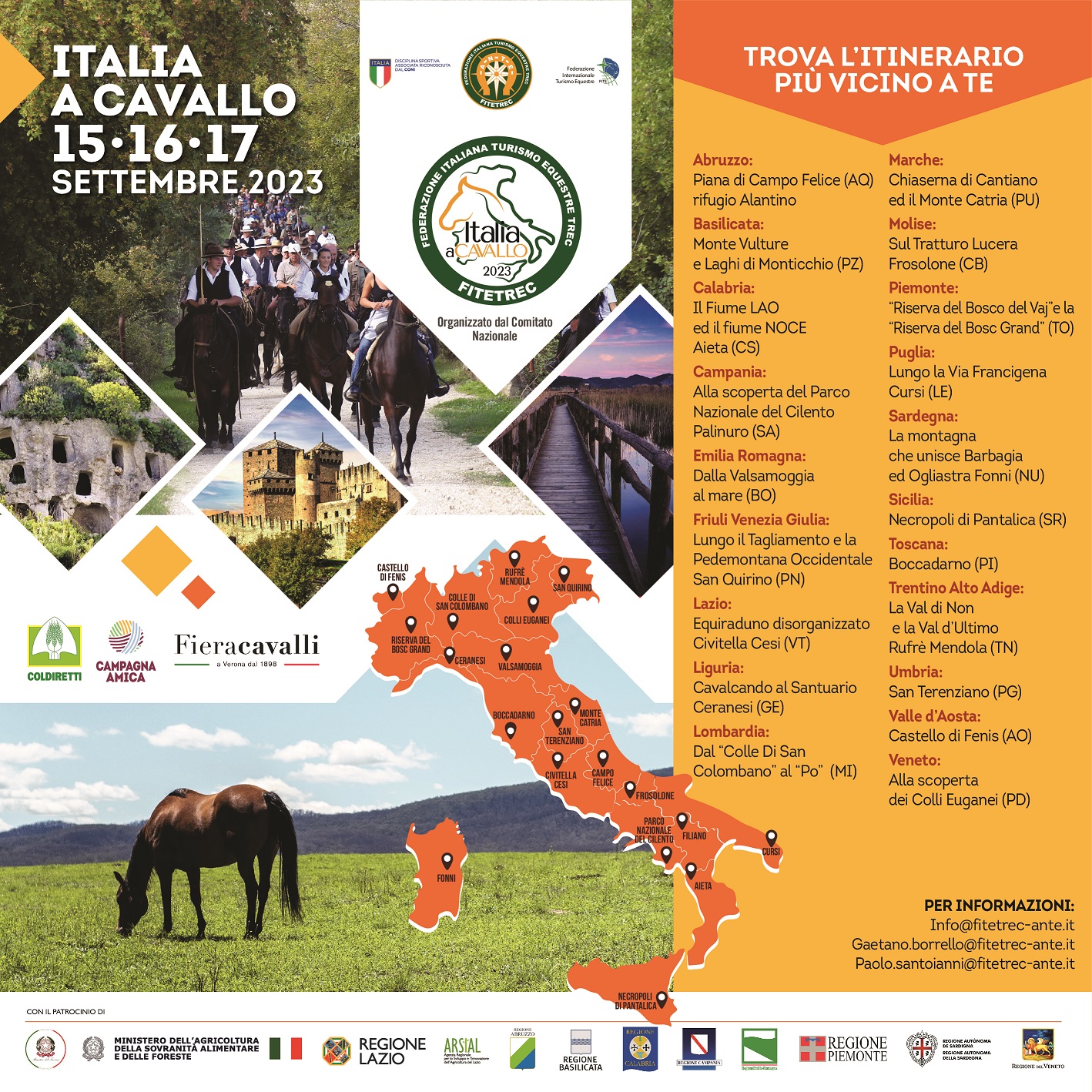 Italia aCavallo Locandina generica SOCIAL