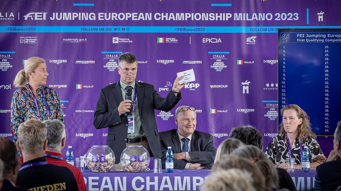 Campionato d’Europa di Milano: oggi visite, training e sorteggio