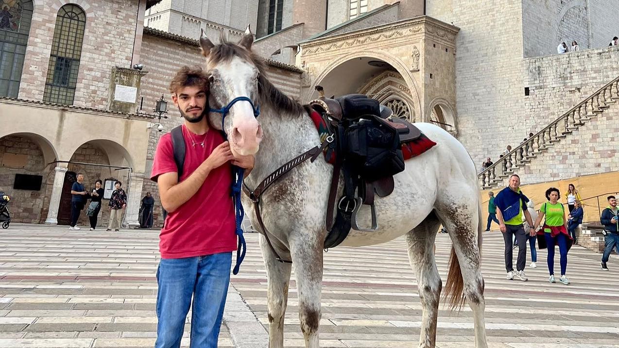 Cono e Jay ce l’hanno fatta: sono arrivati ad Assisi!
