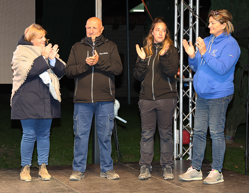 Mimmo e Serena Fratini con Andrea White e Anita Santioni