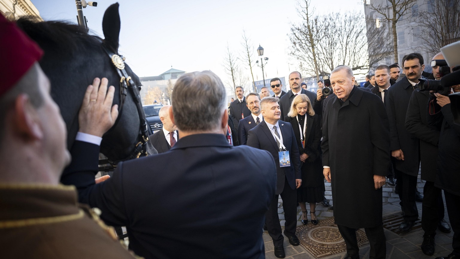 Ungheria: Orban regala un cavallo Nonius a Erdogan