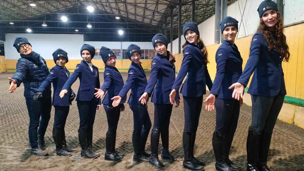Storico argento per il dressage del Friuli Venezia Giulia