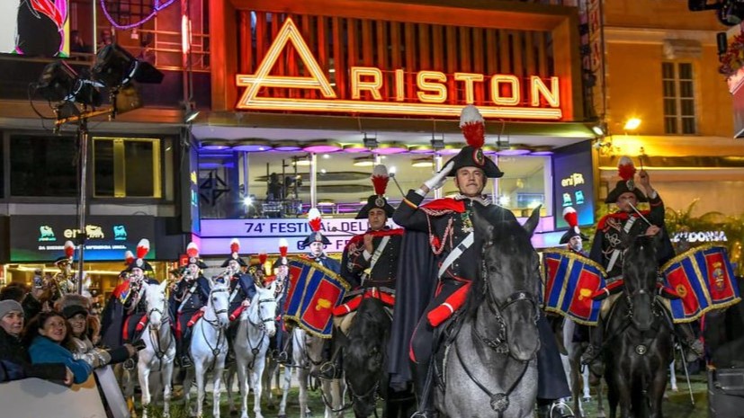 A Sanremo i cavalli vincenti sono quelli della Fanfara dei Carabinieri