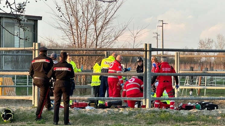 Tredicenne colpita al volto dal calcio di un cavallo: è grave