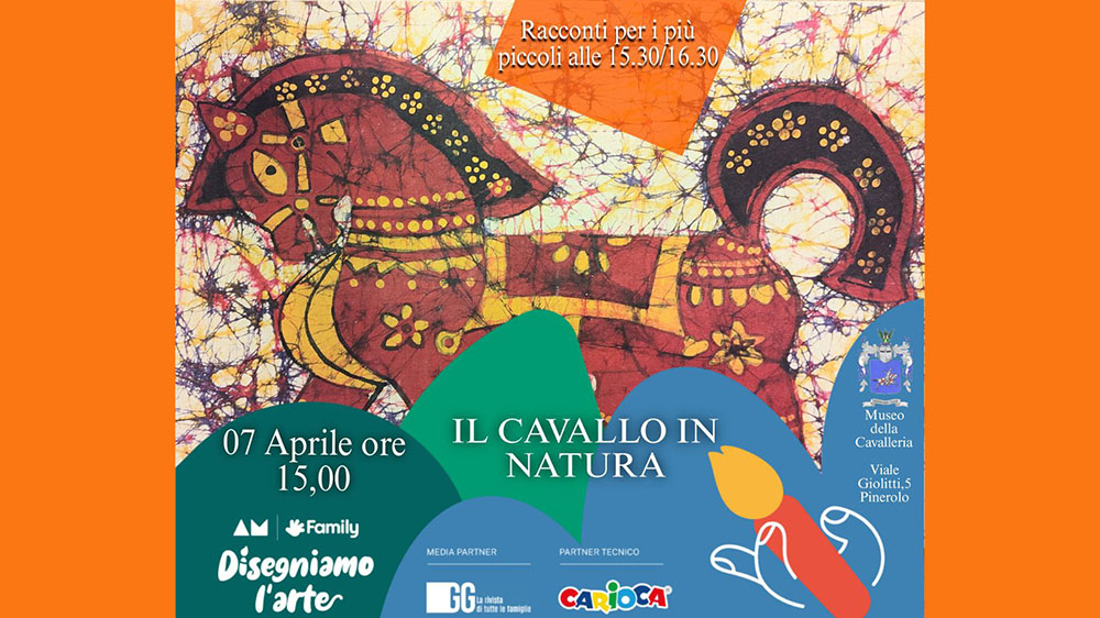 Immagini di cavalli al museo tra storia e bambini