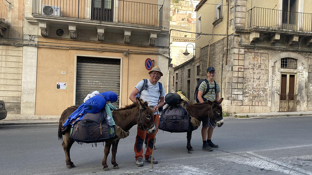Anton in viaggio con Bella e Donna