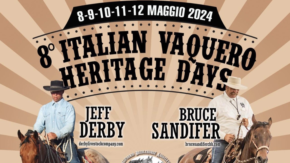 Al Ranch del Mare l’8° Italian Vaquero Heritage Days