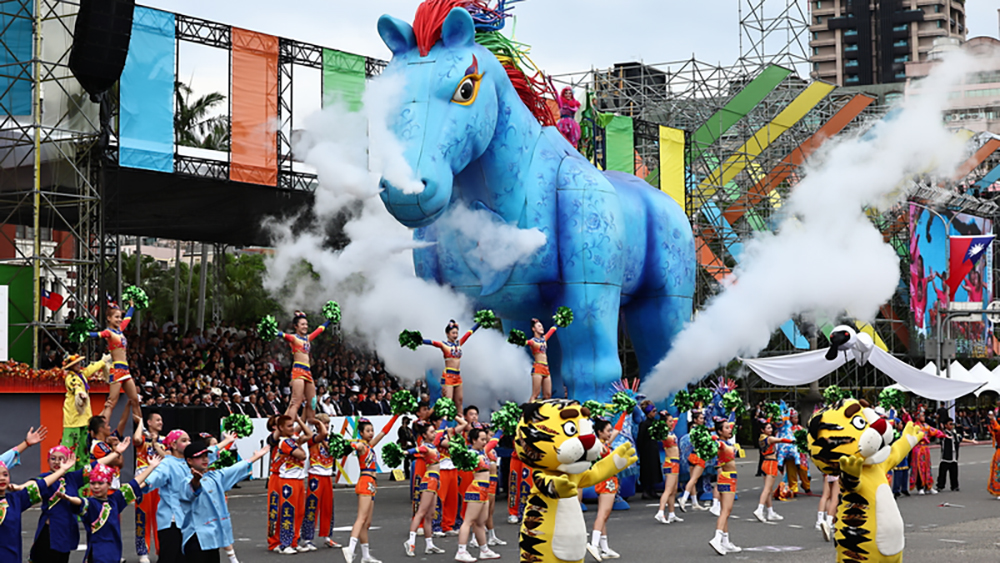 Yuma, cavallo-simbolo Hakka a Taiwan