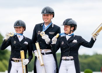 Dressage a squadre: 15 volte Germania