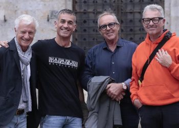 Giorgio trozzi, Carlo Alberto Minniti, Giuseppe Incastrone e Rodolfo Gialletti - Foto da archivio La Nazione