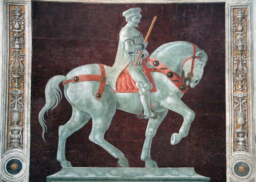 1 Paolo Uccello Monumento equestre di John Hawkwood 1436 Firenze 1 1024x731