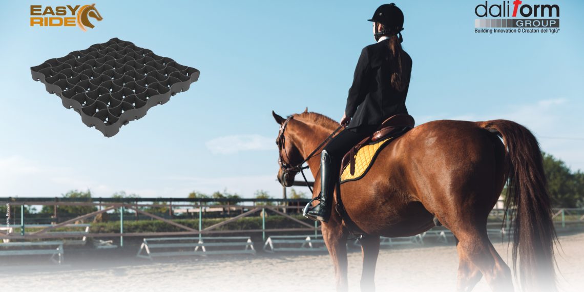 EASY RIDE, la griglia modulare per il consolidamento di sottofondi equestri
