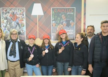 Premio speciale per i Children bronzo europeo del dressage