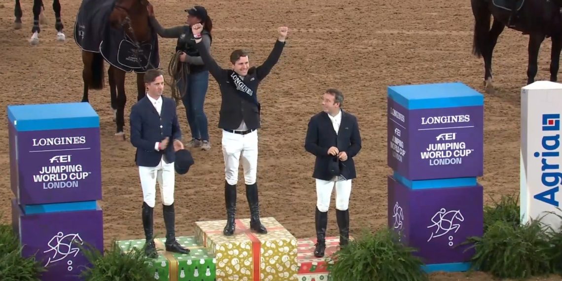 Londra, per Darragh Kenny l’emozione della vittoria
