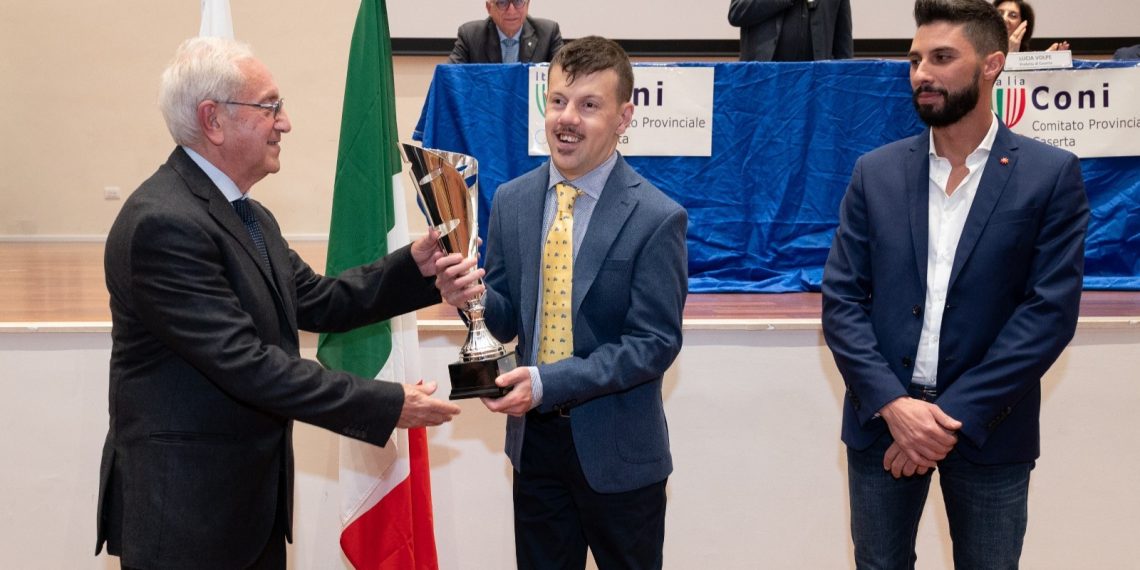Fise Campania: il Coni premia Davide Riccardelli