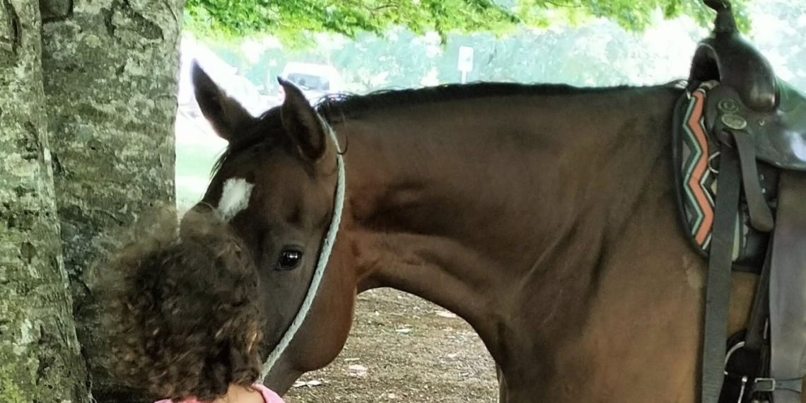 Aria e la bimba di Fabio Cinelli: era una dolcissima compagna di giochi, foto da Facebook