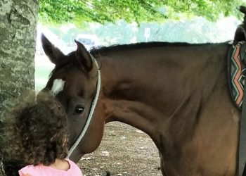 Aria e la bimba di Fabio Cinelli: era una dolcissima compagna di giochi, foto da Facebook
