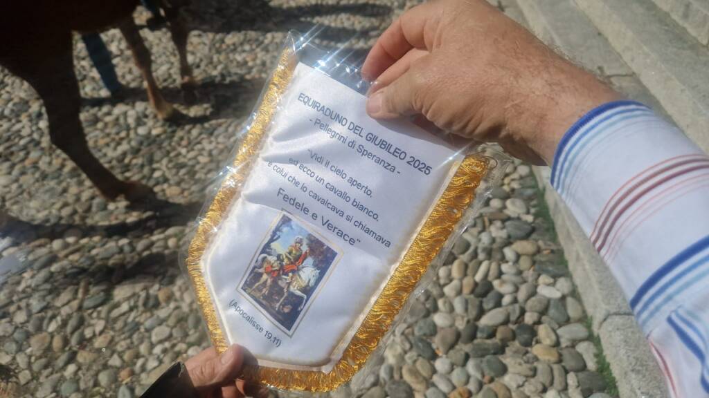 e partito dal sacro monte l equiraduno per il giubileo 1840941