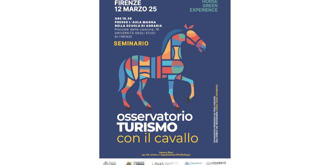 A Firenze per l’Osservatorio Turismo con il cavallo