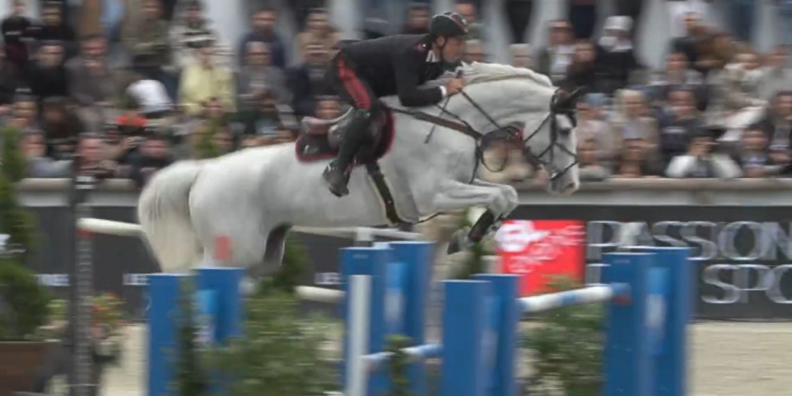 Fontainebleau: cinque cavalli in tre decimi di secondo!