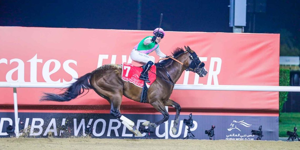 Lo spettacolo della Dubai World Cup