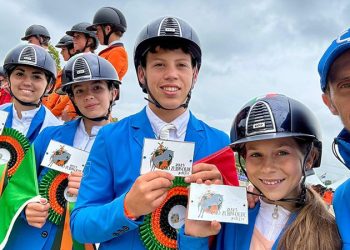 Coppe delle Nazioni a Zuidwolde: bravi i children azzurri