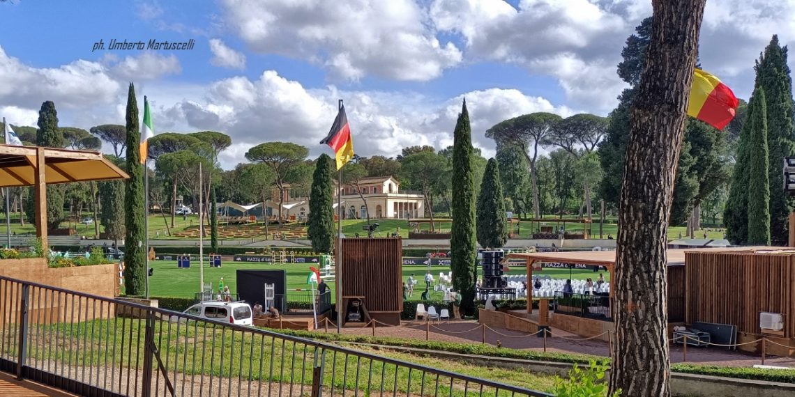 Piazza di Siena: tutti gli azzurri