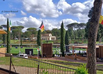 Piazza di Siena: tutti gli azzurri