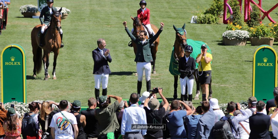 Rolex Gran Premio Roma: vittoria di Yuri Mansur