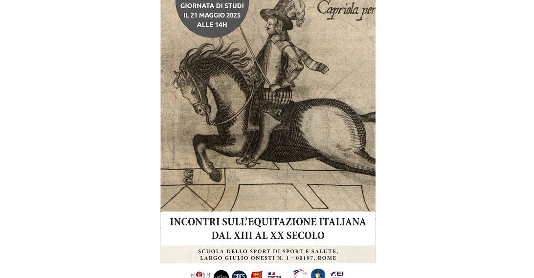 L’Equitazione Italiana dal XIII al XX secolo, con la Bibliotèque Mondiale du Cheval