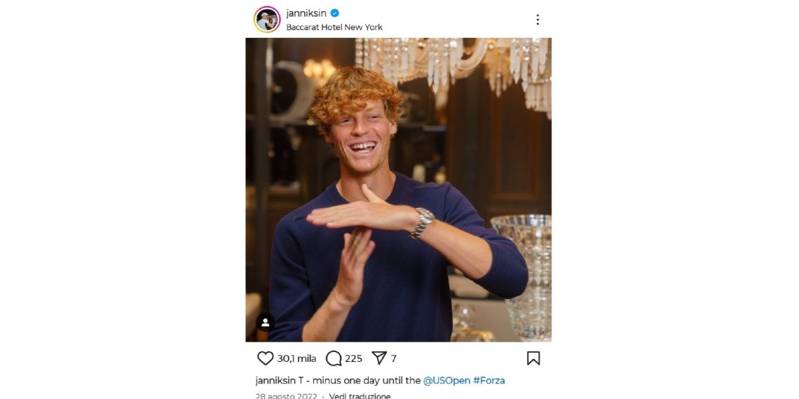 Jannik Sinner: che insegna qualcosa anche a noi