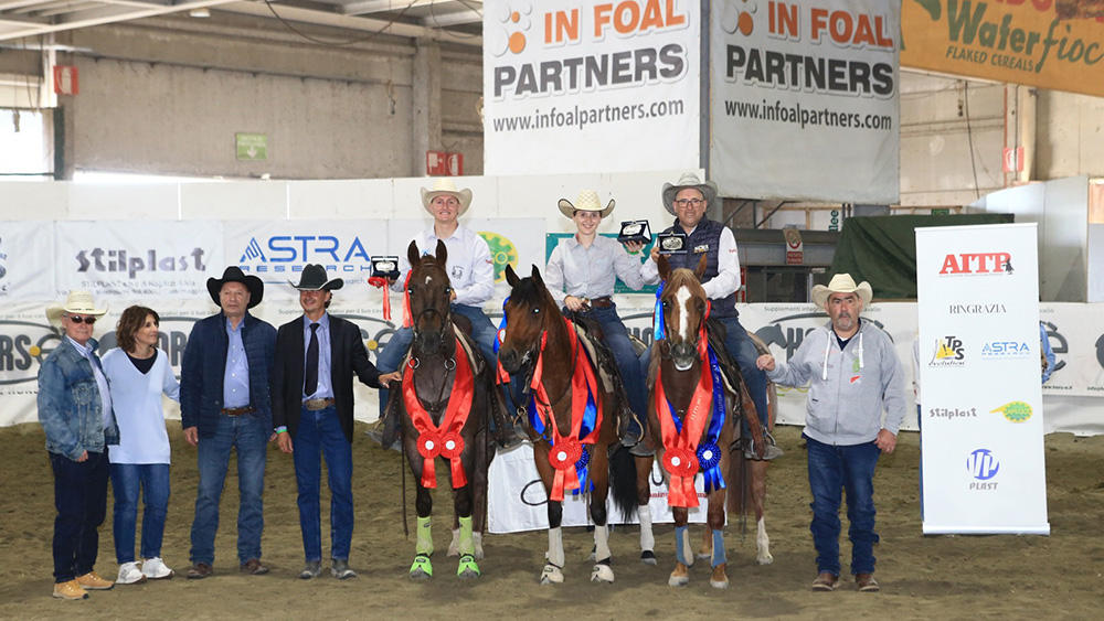 team El Gaucho 5 Open Ltd Open Futurity Champions 