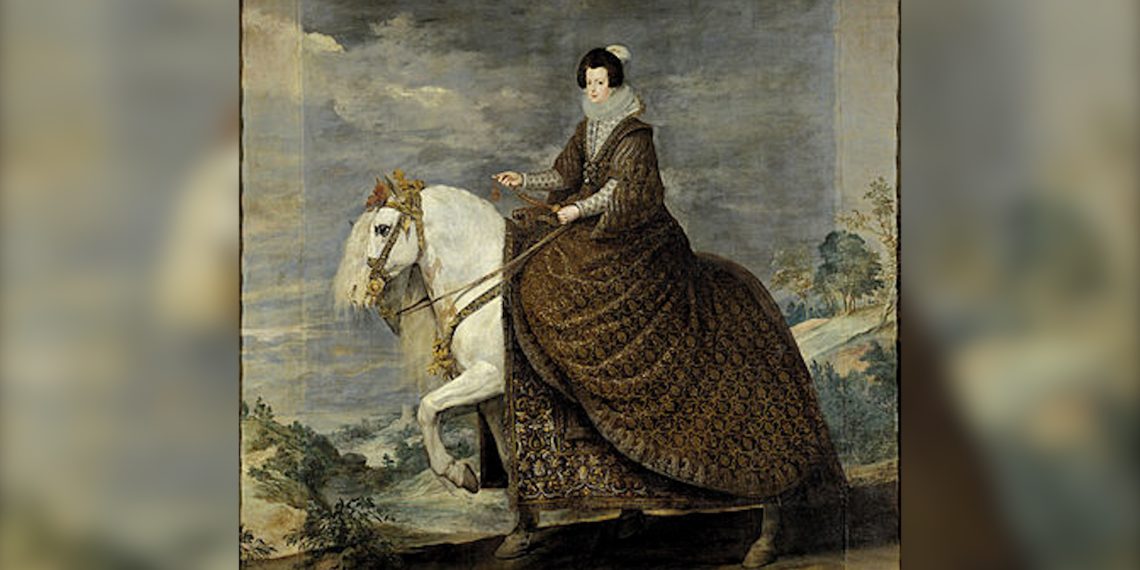 Il cavallo nell’arte….Isabella di Borbone a cavallo