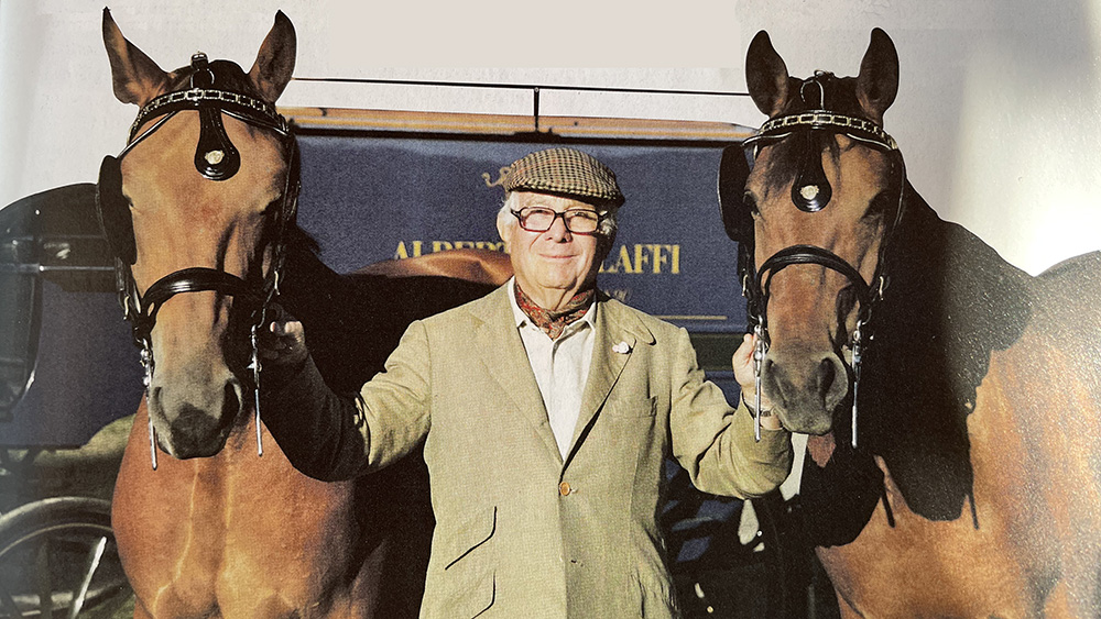 Alberto Bolaffi: il saluto dal mondo dei cavalli