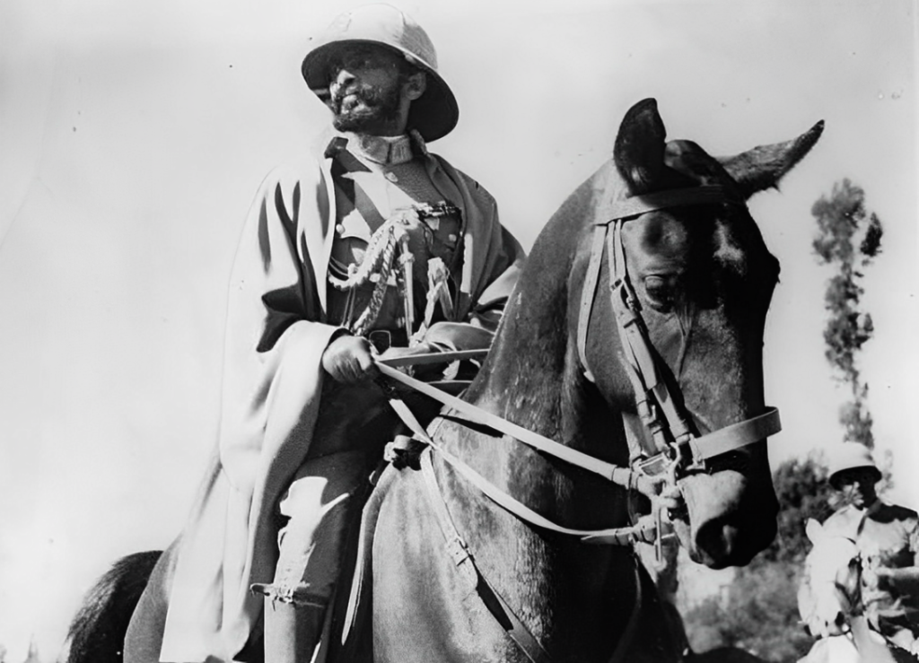 Haile_Selassie_I_on_a_horse_during_1935 Haile Selassie I on a horse during 1935 1024x739