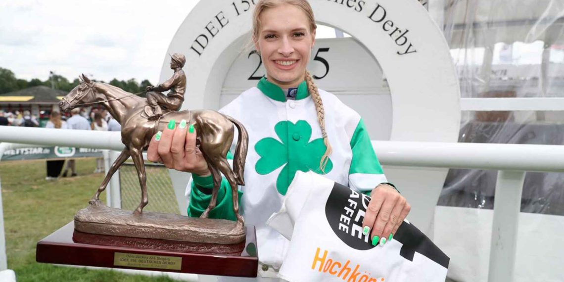 Nina Baltromei vince il Deutsches Derby e fa la storia!