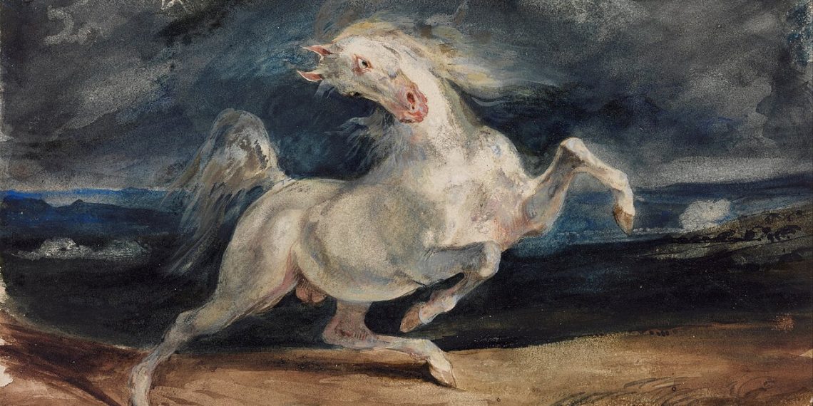 “Cavallo spaventato dal fulmine”: una metafora romantica